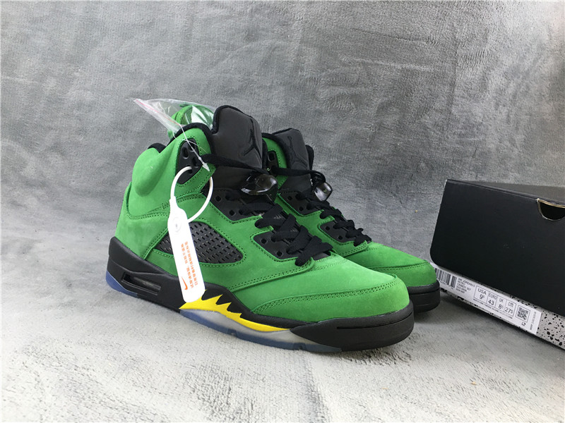 Air Jordan 5 SE Oregon Ducks Shoes